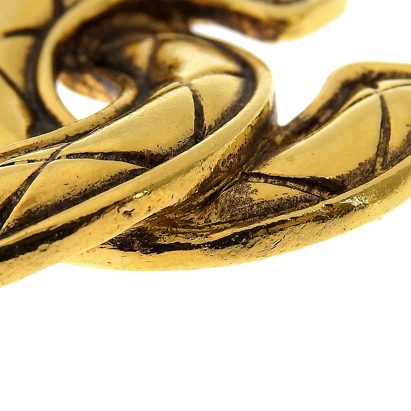 [香奈儿]香奈儿 
 Cocomark胸针 
 Matrasse Vintage Gold镀金，大约16.7克可可马克女士