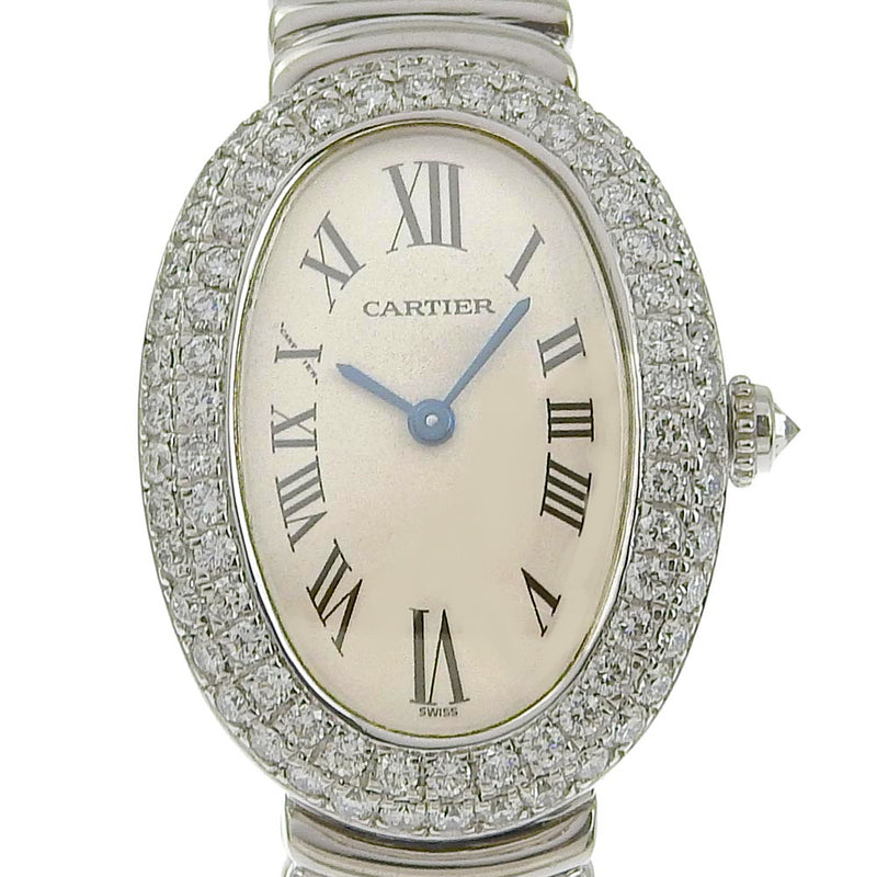 CARTIER】カルティエ ベニュワール 腕時計 アフターダイヤ W15133L2