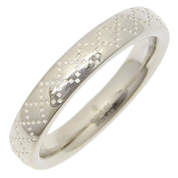 [Gucci] Gucci 
 Diamante No. 10 Anillo / anillo 
 K18 Gold blanco aproximadamente 4.9g Diamante Damas A+Rango