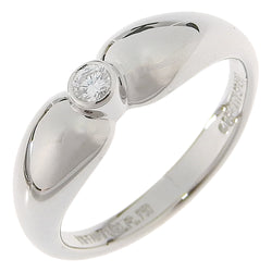 [Tiffany & co.] Tiffany 
 Double Teadrop No. 10 Anillo / anillo 
 PT950 Platinum X Diamond aproximadamente 5.0 g doble lágrima damas sa rango