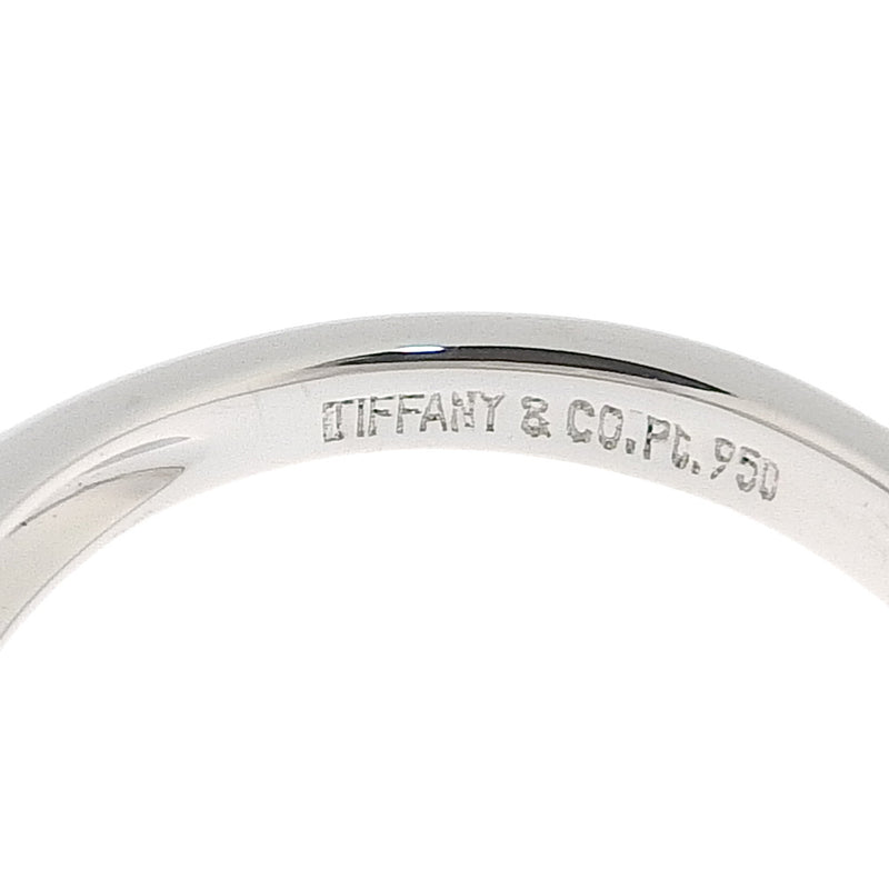[TIFFANY & CO.] Tiffany 
 Double teadrop No. 10 ring / ring 
 PT950 Platinum x Diamond about 5.0g DOUBLE TEARDROP Ladies SA Rank