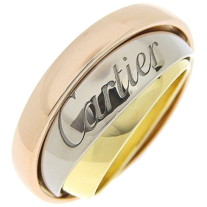 CARTIER】カルティエ トリニティリング マストエッセンス 9号 リング・指輪 2002年Xmas限定 K18ゴールド 約14.0g –  KYOTO NISHIKINO