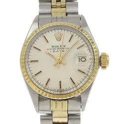 ROLEX 自動巻き 腕時計 シルバー/ゴールド ROLEX】ロレックス オイスターパーペチュアル 腕時計 6517 自動巻き