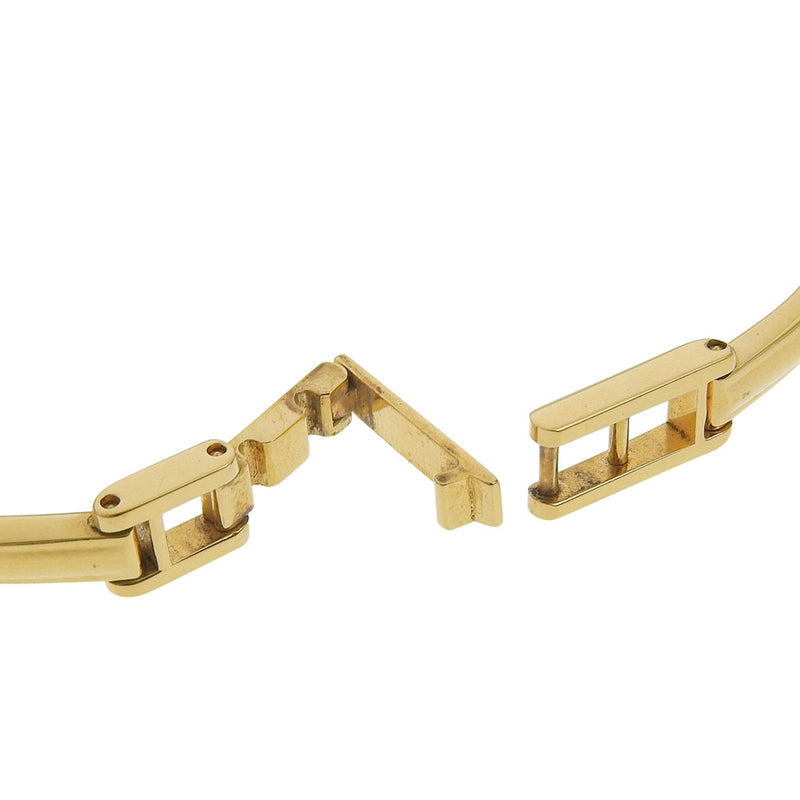 【GUCCI】グッチ
 チェンジベゼル 腕時計
 金メッキ クオーツ アナログ表示 ホワイト文字盤 Change bezel レディース