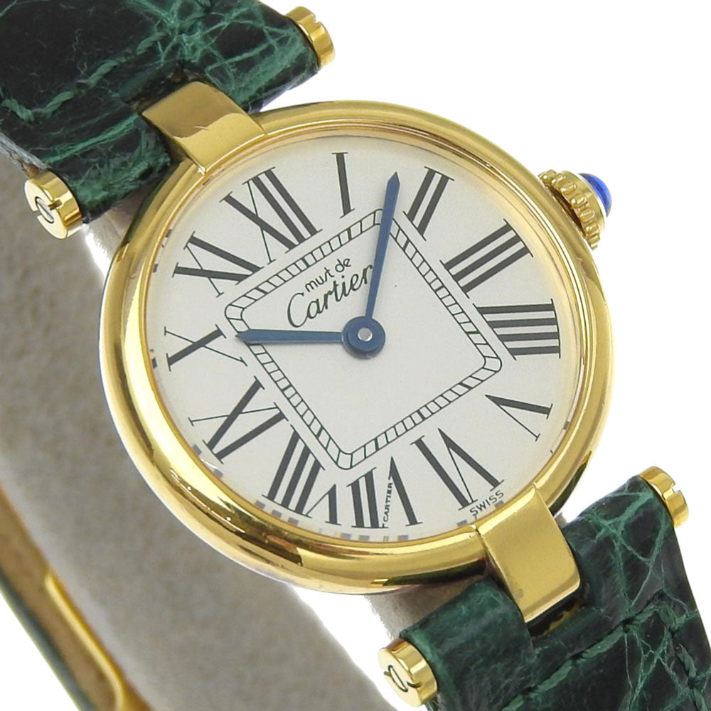 coco様の専用ページ！カルティエ ヴァンドーム　腕時計 K18 ダイヤモンド 楽天市場】【K18YG】 カルティエ ヴァンドーム LM 【オーバーホール済
