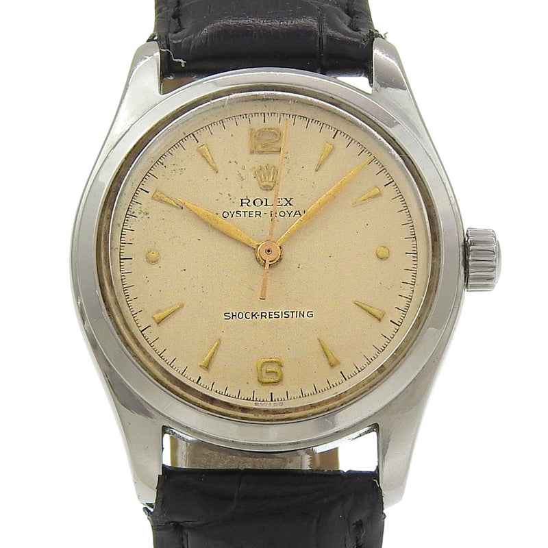【ROLEX】롤렉스 오이스터 로얄 손목시계
 6144 핸드 와인딩