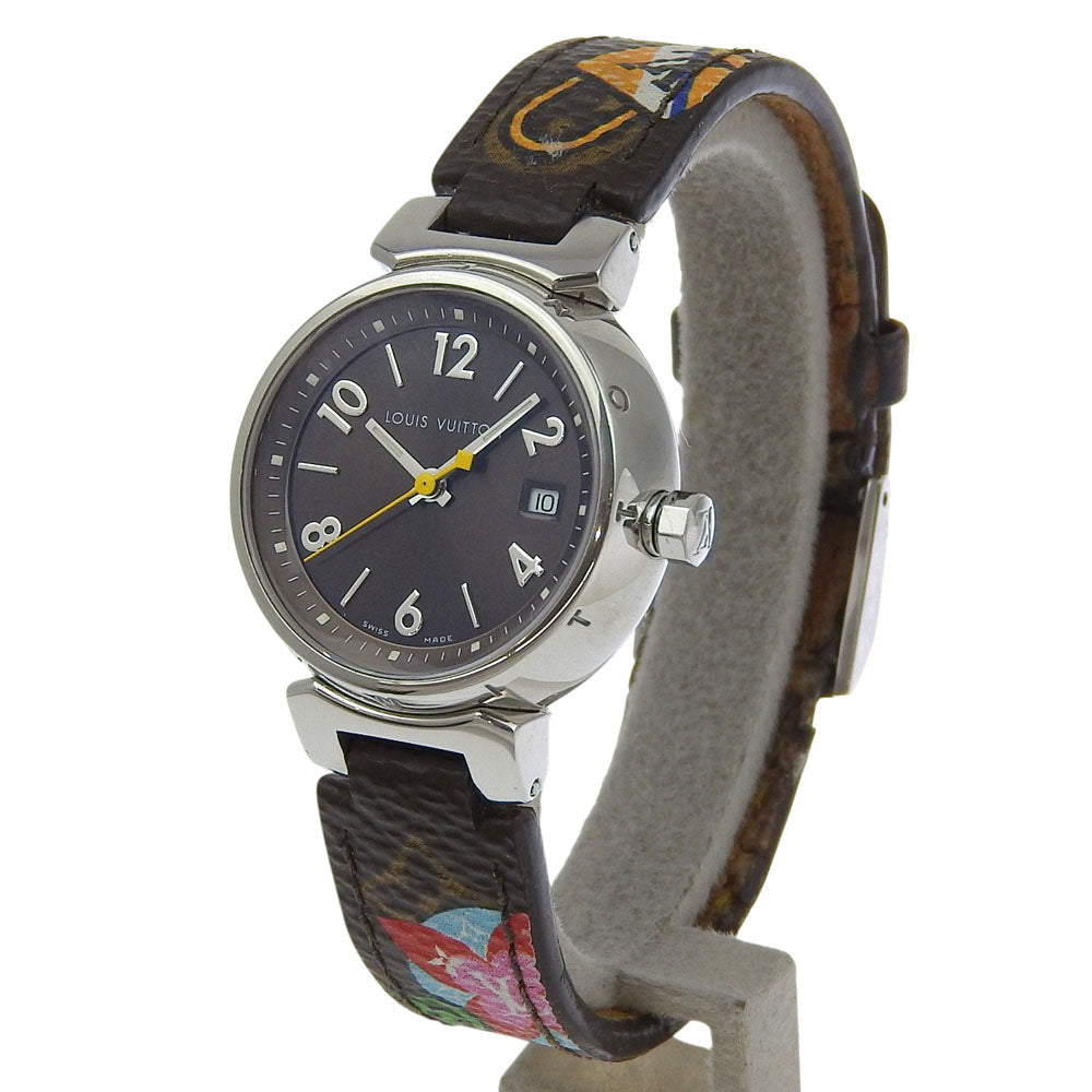 LOUIS VUITTON】ルイ・ヴィトン タンブール 腕時計 Q1211 クオーツ