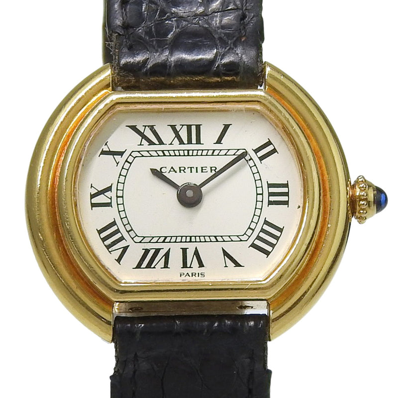 [CARTIER] 卡地亚 Ellipse 腕表 
 手动上链