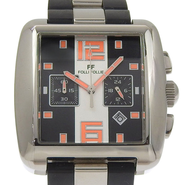 Folli Follie】フォリフォリ クロノグラフ 腕時計 WT6T010SE クオーツ 