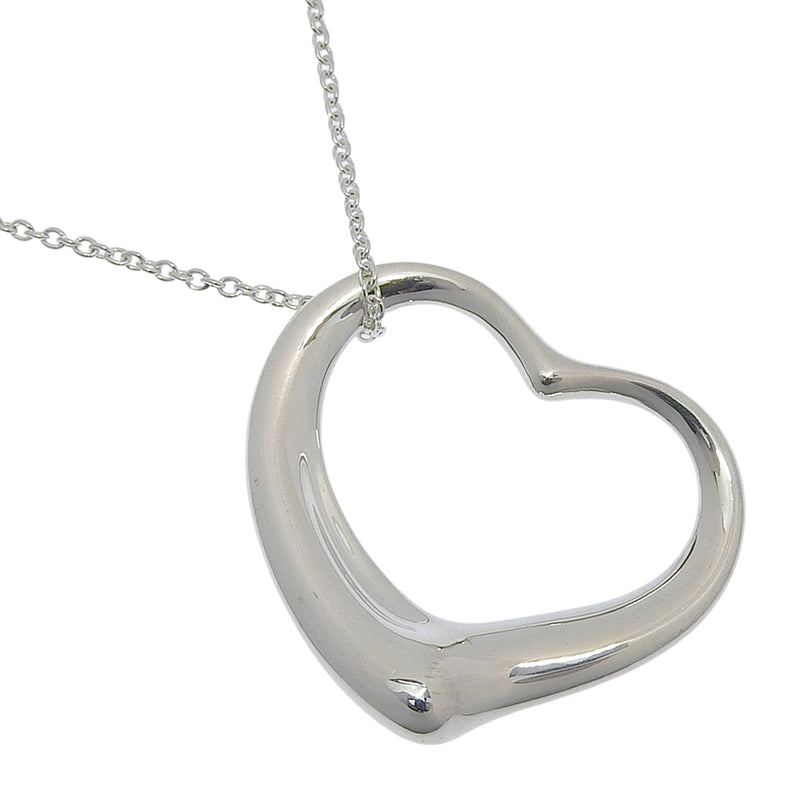 [TIFFANY y compañía]TIFFANY&Co. collar grande con corazón abierto