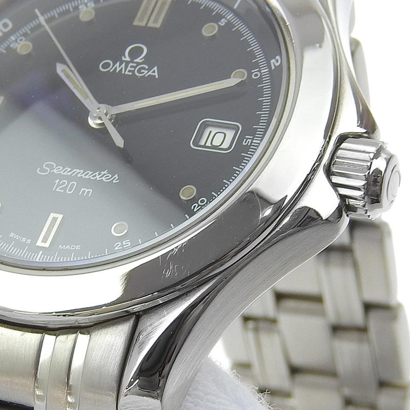 [Omega] Omega 
 Seamaster 120m Watch 
 2511.50 Stainless steel quartz analog display black dial SEAMASTER120M Men's A-Rank