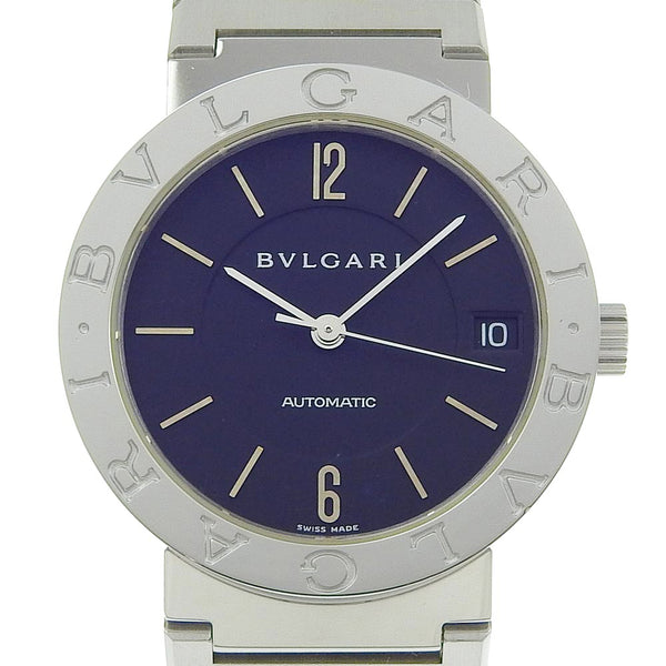 【BVLGARI】ブルガリ
 ブルガリブルガリ 腕時計
 BB33SS ステンレススチール 自動巻き 黒文字盤 Bulgari Bulgari ボーイズA-ランク
