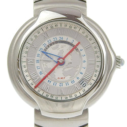 [Dunhill] Dunhill Millennium Gmt Watch 1844 Limited BB8023 스테인리스 스틸 자동 흰색 다이얼 밀레니엄 GMT Ladies A-Rank