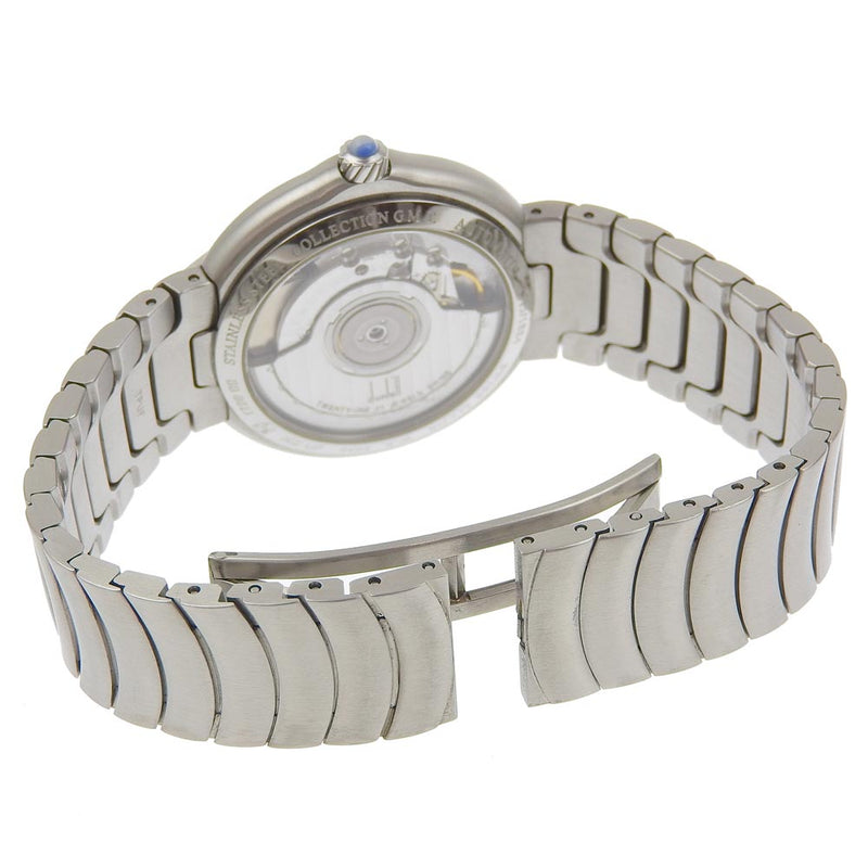 【Dunhill】ダンヒル
 ミレニアムGMT 腕時計
 1844本限定 BB8023 ステンレススチール 自動巻き 白文字盤 Millennium GMT レディースA-ランク