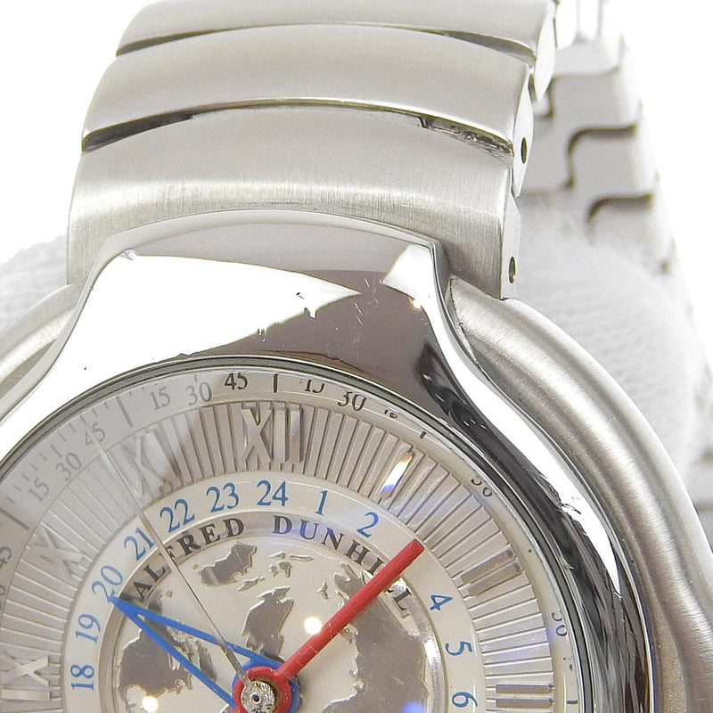 [Dunhill] Dunhill 
 Millennium GMT Watch 
 1844 Limited BB8023 Stainless steel automatic white dial Millennium GMT Ladies A-Rank