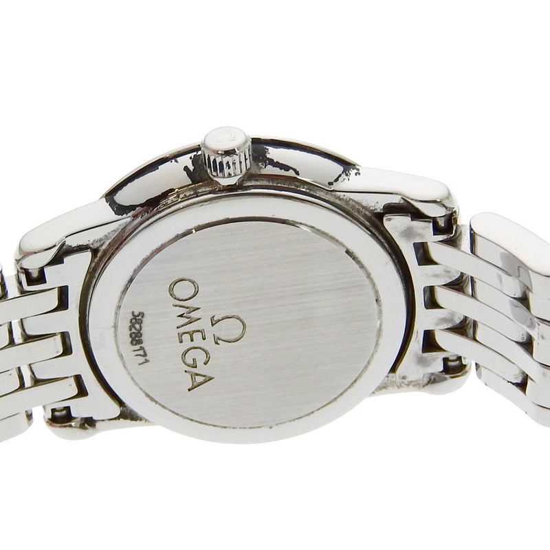 【OMEGA】オメガ
 デヴィル 腕時計
 4570.31 ステンレススチール クオーツ アナログ表示 シルバー文字盤 De ville レディース