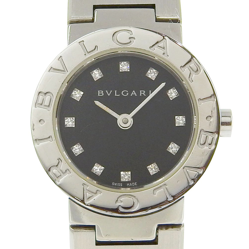 BVLGARI】ブルガリ ブルガリブルガリ 腕時計 12Pダイヤ BB23SS 