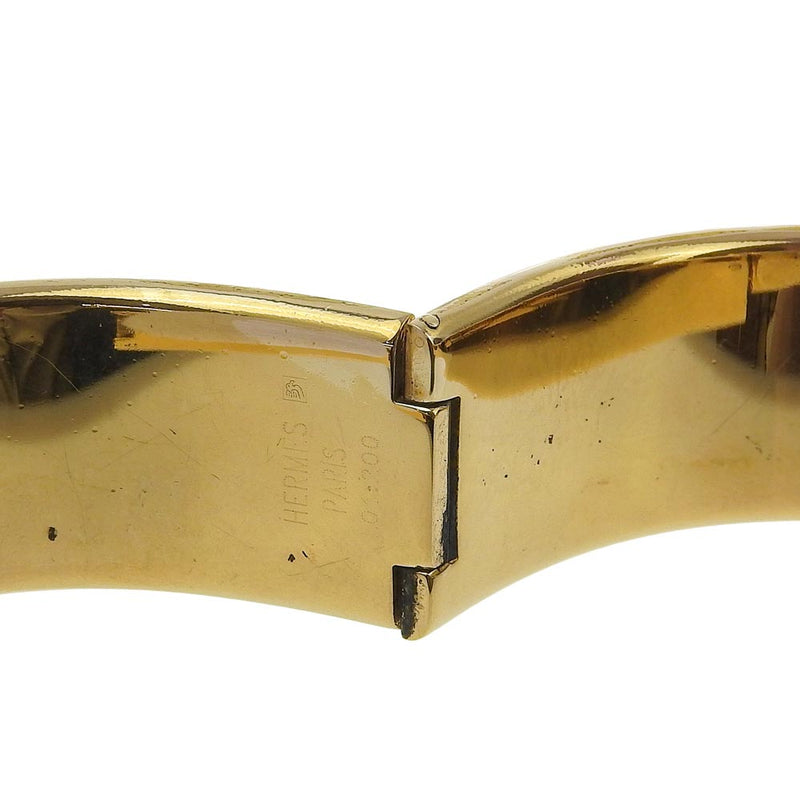 [Hermes] Hermes 
 Reloj de ubicación 
 LO1.201 Gold de oro Cirazo Rojo Pantalla analógica Ubicación de dial de oro Damas