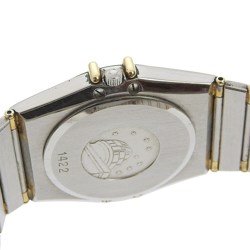 【OMEGA】オメガ
 コンステレーション 腕時計
 コンビ 1422 ステンレススチール ゴールド クオーツ アナログ表示 シャンパンゴールド文字盤 Constellation メンズB-ランク