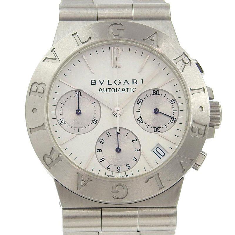 BVLGARI】ブルガリ ディアゴノ スポーツ 腕時計 CH35S ステンレス 