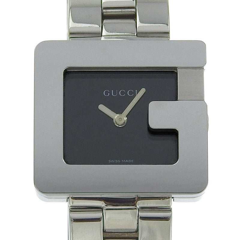 [GUCCI] Gucci Watch 3600L Stainless Steel Quartz Analog display black dial ladies