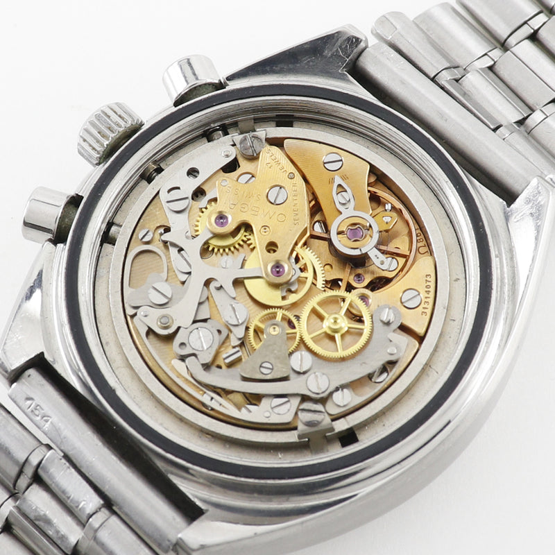 [Omega] Omega Speedmaster Watch Mark 2 Cal.861 145.014 en acier inoxydable Chronograph Black Dial Speedmaster Men's B-Rank