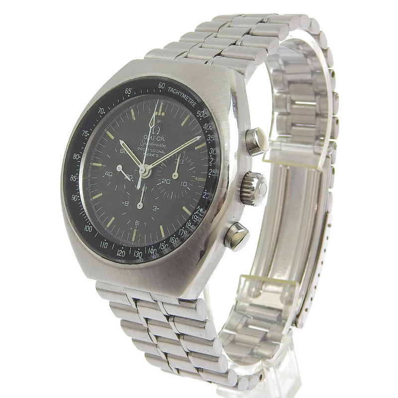 [Omega] Omega 
 Speedmaster Watch 
 Mark 2 Cal.861 145.014 Stainless steel hand-rolled chronograph black dial SPEEDMASTER Men's B-Rank