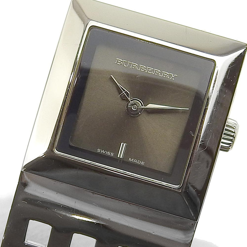 【BURBERRY】バーバリー
 ヘリテージ 腕時計
 バングルウオッチ BU4701 ステンレススチール シルバー クオーツ アナログ表示 ブラウン文字盤 Heritage レディース