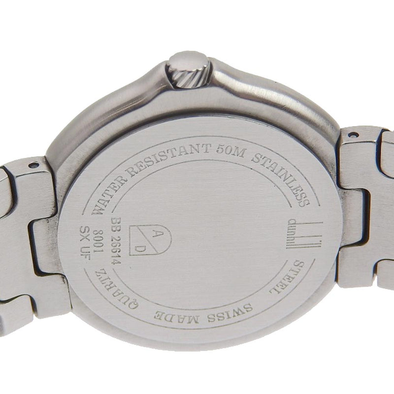 [Dunhill] Dunhill 
 Reloj Millennium 
 8001 Pantalla analógica de cuarzo de acero inoxidable Millennium Men's