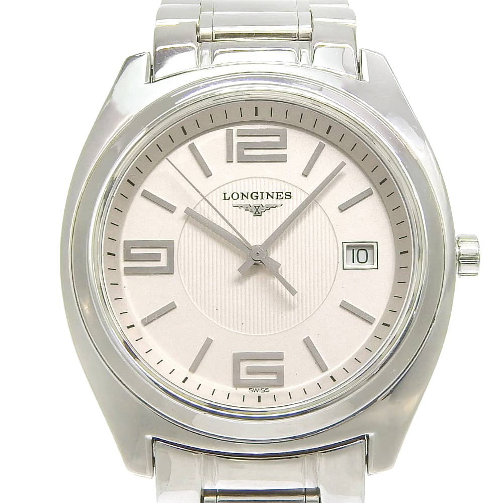 LONGINES】ロンジン コンクエスト 腕時計 L3.632.4 クオーツ