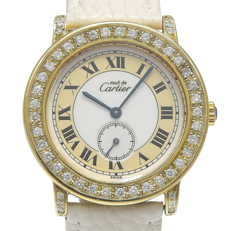 [CARTIER] Cartier Mustrondo watch 
 Quartz