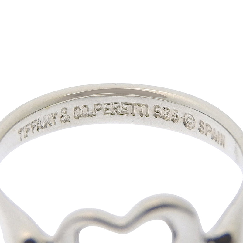 TIFFANY&Co.】ティファニー オープンハート リング・指輪 10.5号