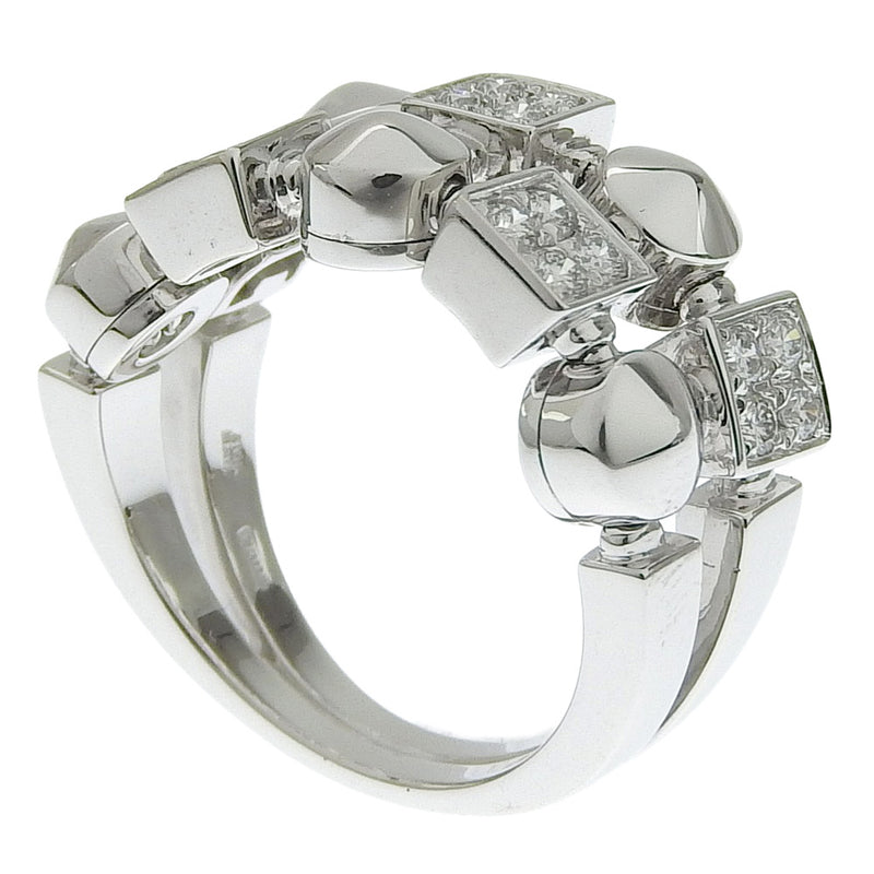 [Bvlgari] bulgari 
 Anillo / anillo No. 12 
 2 ROULUCIA AN851958 K18 ORO BLANCO X Diamante aproximadamente 9.9 g Ladies Sa Rank