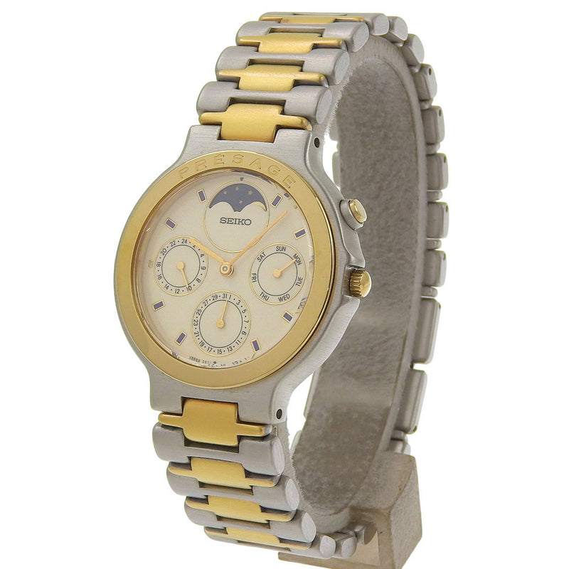 SEIKO】セイコー プレサージュ 腕時計 7F38-6040 クオーツ – NISHIKINO 