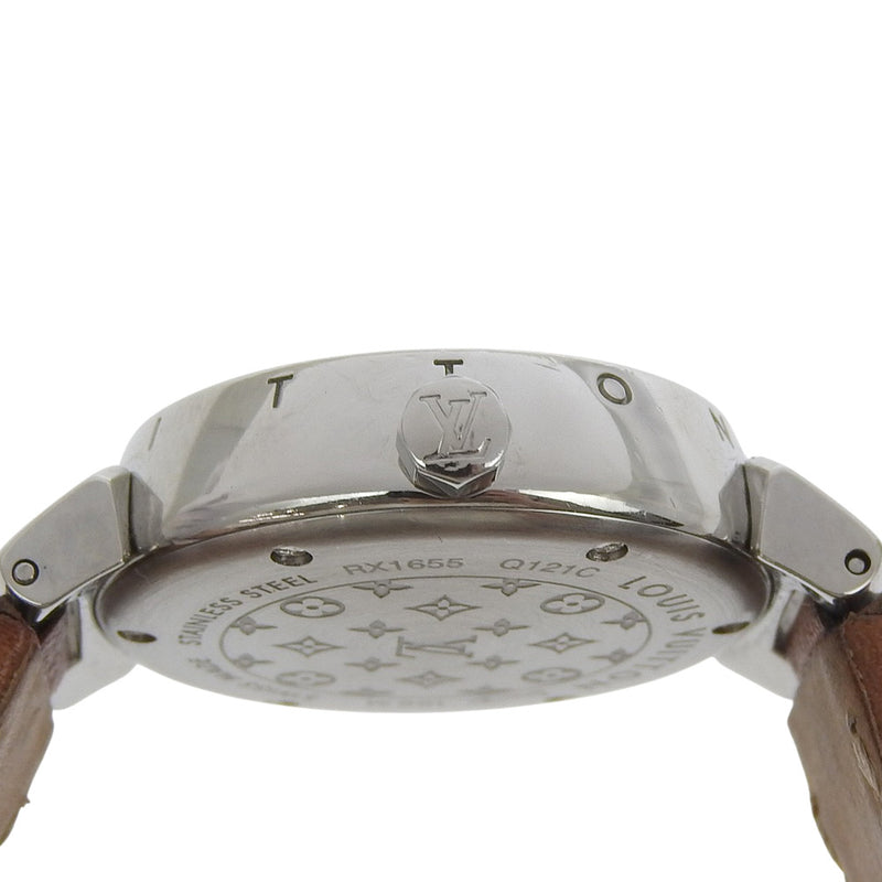 【LOUIS VUITTON】ルイ・ヴィトン タンブール 腕時計
 Q121C クオーツ