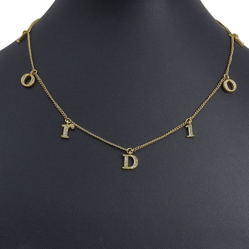 Dior】クリスチャンディオール ロゴ ネックレス – NISHIKINO VINTAGE KYOTO