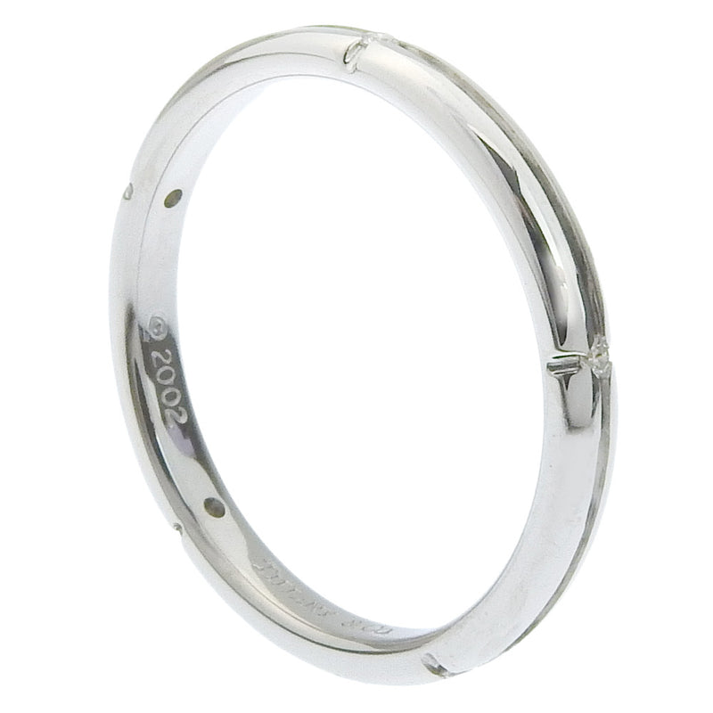 [TIFFANY & CO.] Tiffany 
 Street America No. 16 Ring / Ring 
 K18 White Gold x Diamond about 3.2g Streamerica Unisex A+Rank