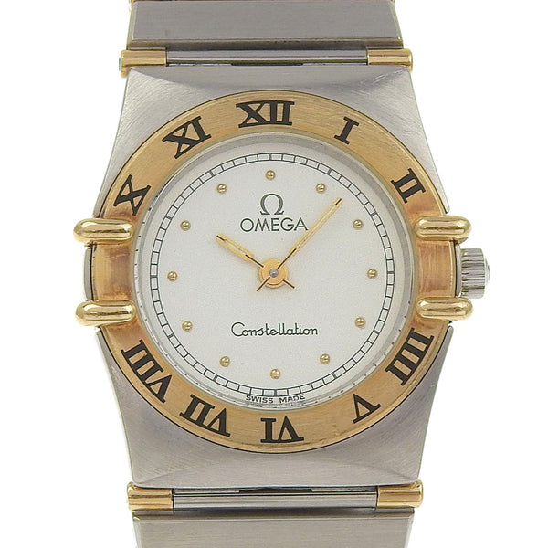 [OMEGA] 오메가 컨스텔레이션 미니 시계 
 석영