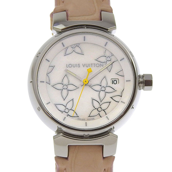 【LOUIS VUITTON】ルイ・ヴィトン タンブール 腕時計
 Q121C クオーツ