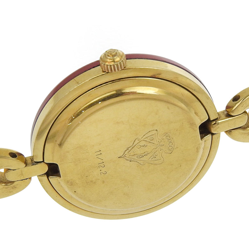 GUCCI】グッチ チェンジベゼル 腕時計 11/12.2 クオーツ – NISHIKINO