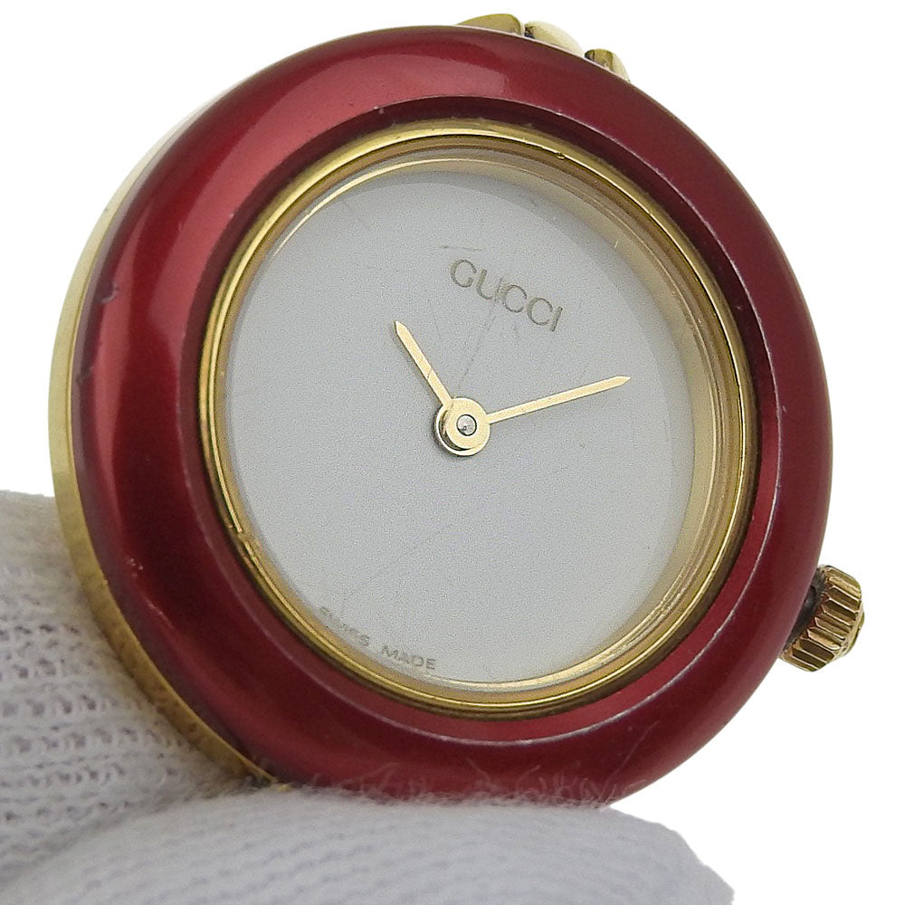 GUCCI】グッチ チェンジベゼル 腕時計 11/12.2 クオーツ – NISHIKINO