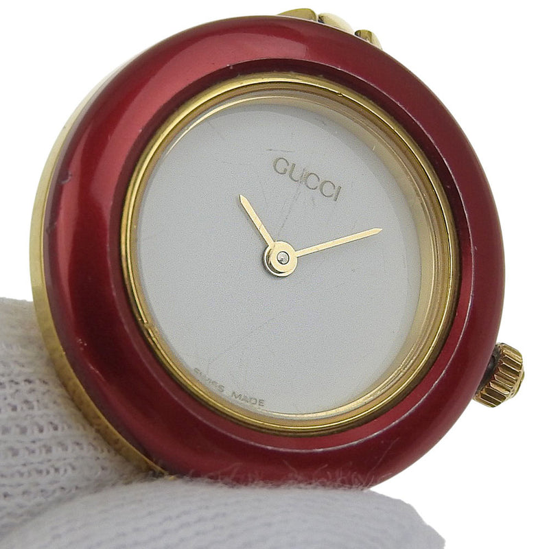 GUCCI】グッチ チェンジベゼル 腕時計 11/12.2 クオーツ – NISHIKINO