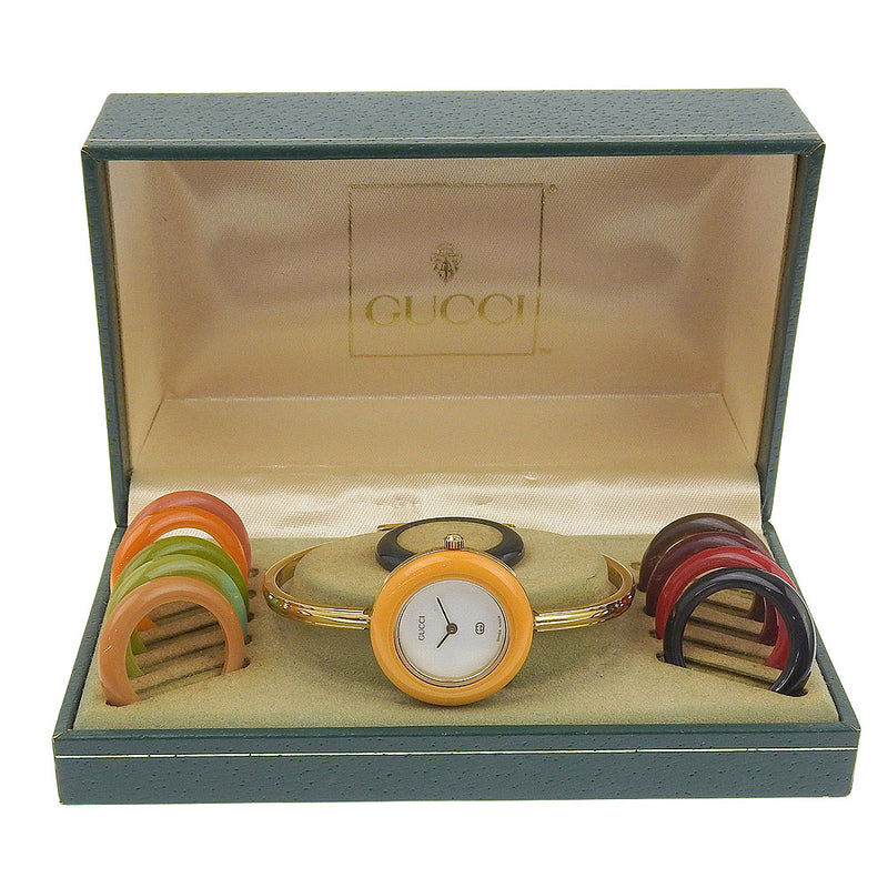 【GUCCI】グッチ チェンジベゼル 腕時計
 11/12 クオーツ