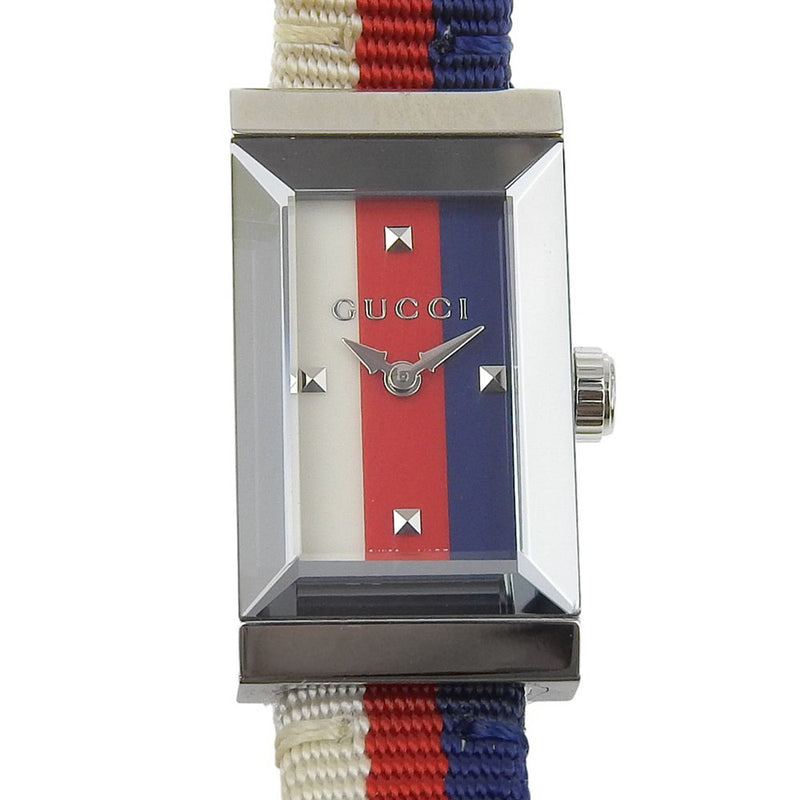 【GUCCI】グッチ Gフレーム 腕時計
 YA147502/147.5 クオーツ