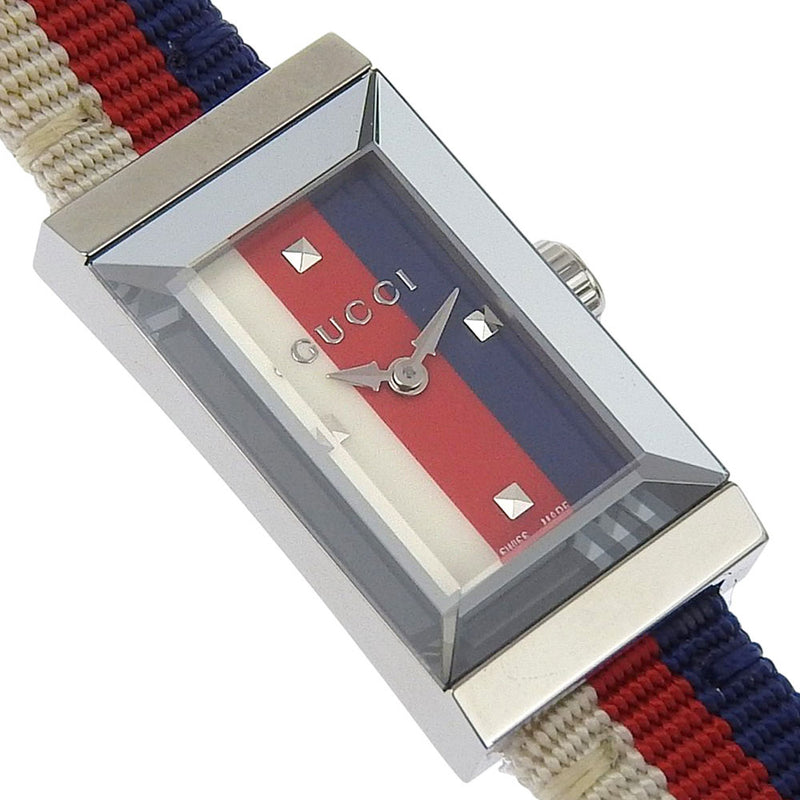 【GUCCI】グッチ Gフレーム 腕時計
 YA147502/147.5 クオーツ