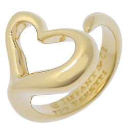 TIFFANY&Co.】ティファニー オープンハート リング・指輪 10号