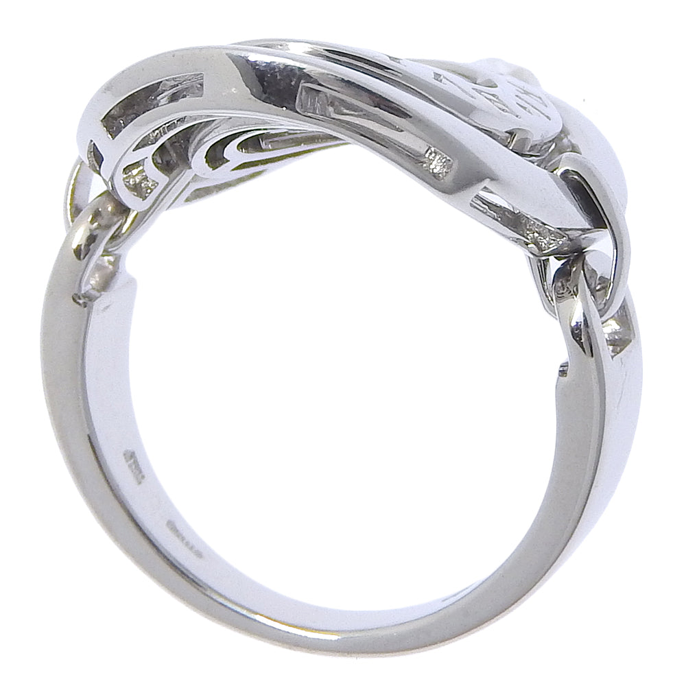 【パいん】BVLGARI アストラーレ チェルキ リング K18WG 美品 BVLGARI】ブルガリ アストラーレ チェルキ リング・指輪 14号