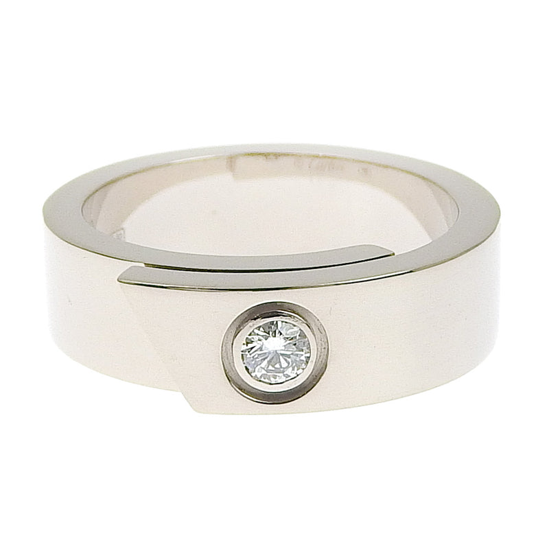 [Cartier] Cartier 
 Aniversario -8.5 anillo / anillo 
 K18 White Gold X Diamond aproximadamente 12.0 g de aniversario Damas A Rank