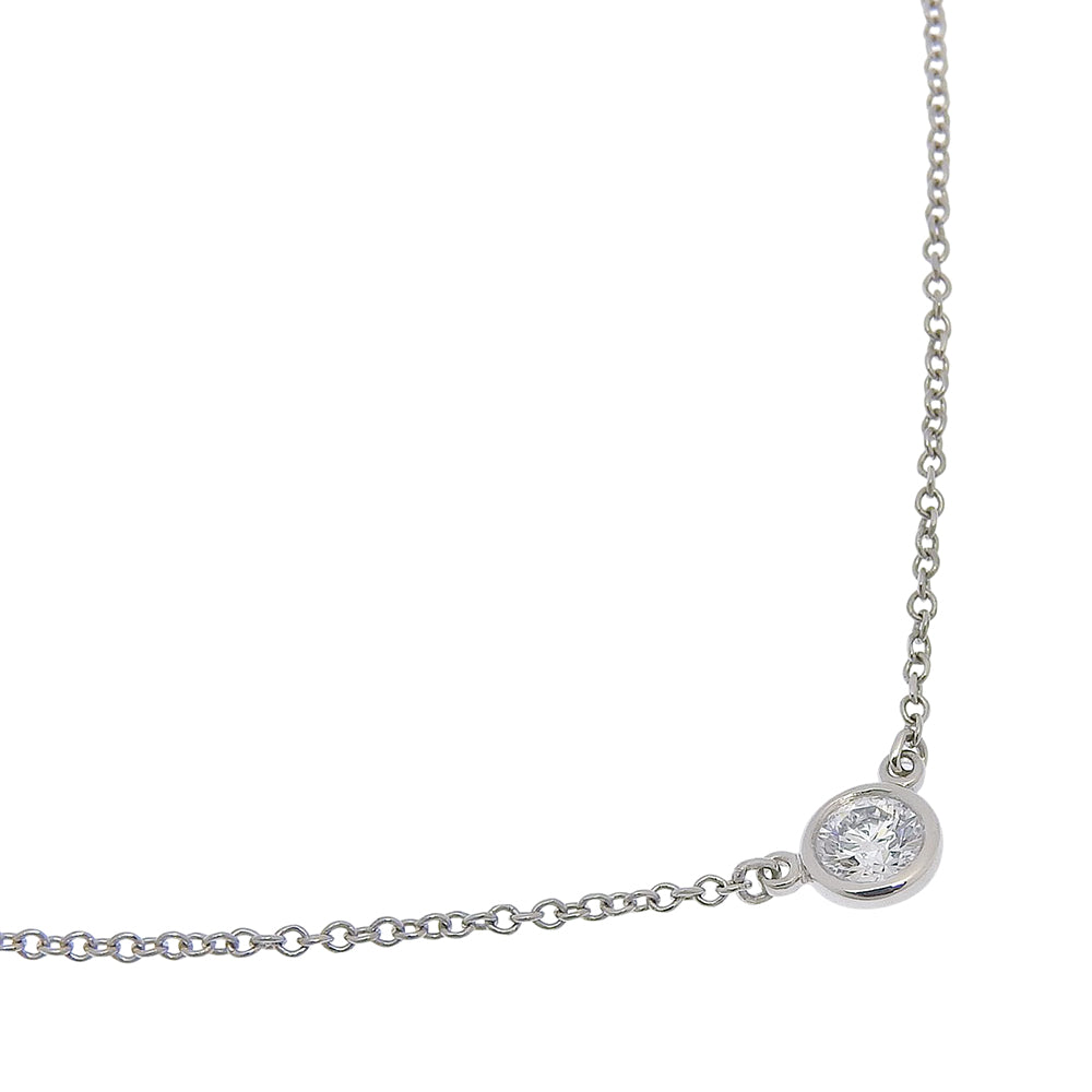 TIFFANY&Co.】ティファニー バイザヤード 0.17ct ネックレス