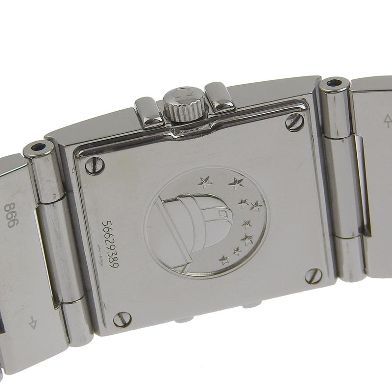 OMEGA】オメガ コンステレーションカレ 腕時計 ダイヤベゼル 1528.46 ステンレススチール シルバー クオーツ アナログ表示 黒 –  KYOTO NISHIKINO